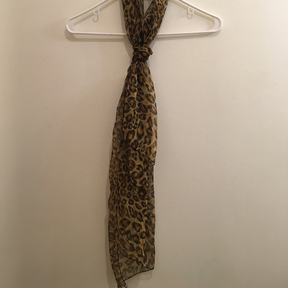 Cheetah Print Scarf
